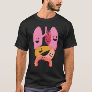 Human Anatomy Lung Human Organs Body Structures Do T-Shirt