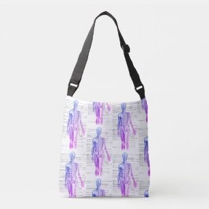 Human Anatomy Medical Diagram Novelty Crossbody Bag