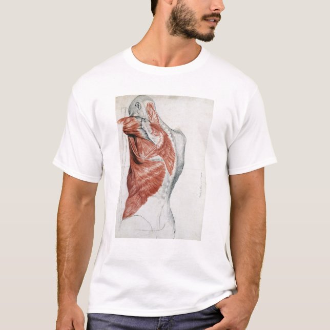 Human Anatomy; Muscles of the Torso and Shoulder T-Shirt (Front)