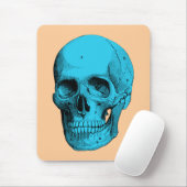 Human Anatomy Skull Mouse Pad (With Mouse)