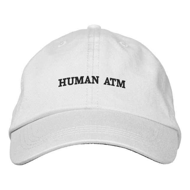 Human ATM Embroidered Hat (Front)