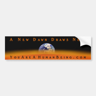Human Being Bumper Sticker