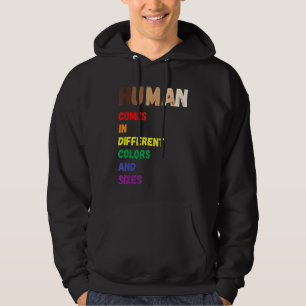 Human Beings Colours May Vary Lgbt Equality Black Hoodie