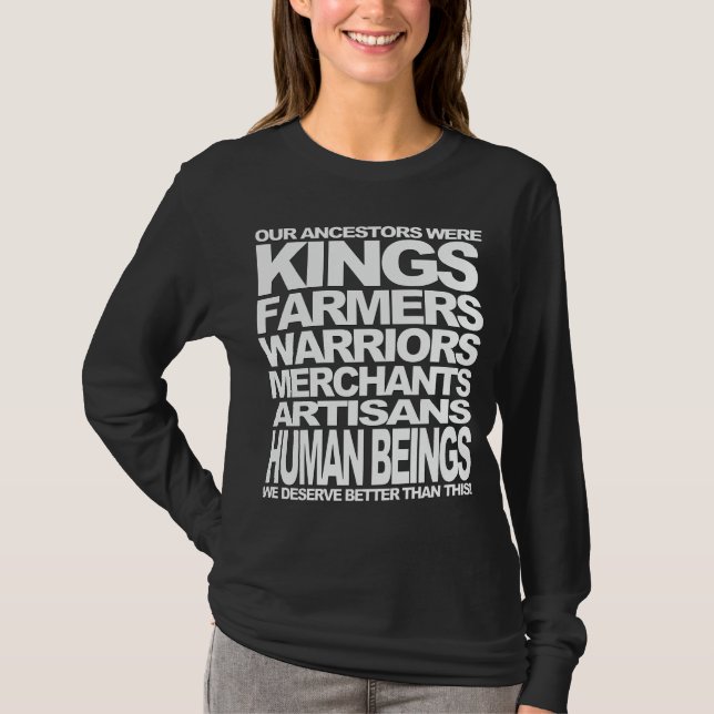 Human Beings T-Shirt (Front)