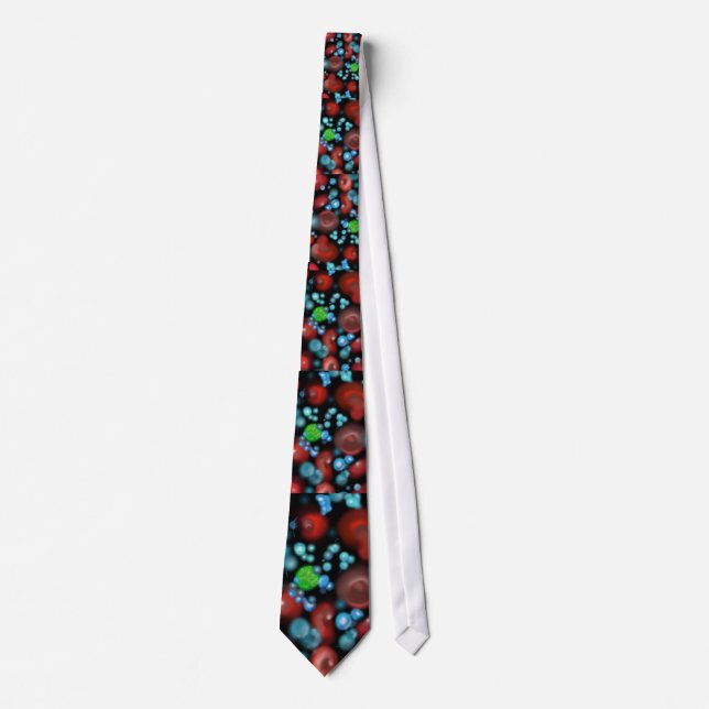 Human Blood Cells Tie (Front)
