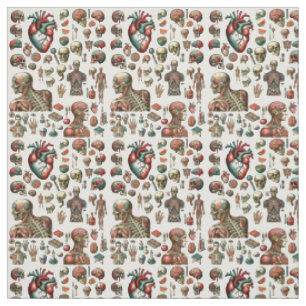 Human Body Anatomy Medical Science art Fabric