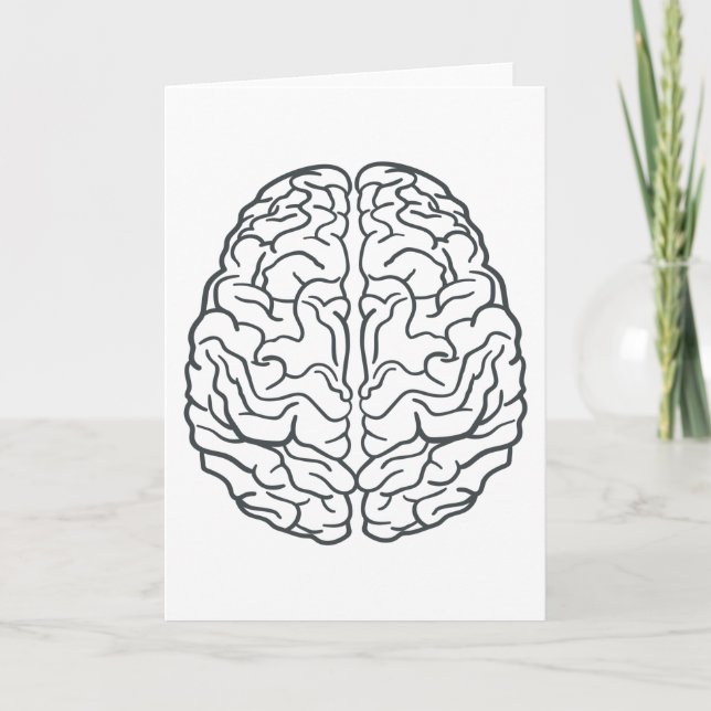 Human Brain Card (Front)