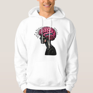 Human brain hoodie