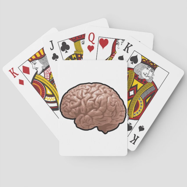 Human Brain Playing Cards (Back)