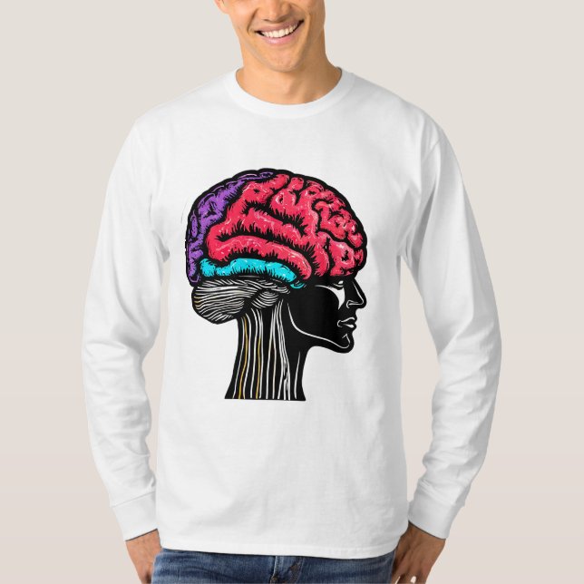 Human brain T-Shirt (Front)