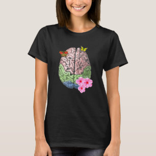 Human Brain Vintage Anatomy Design T-Shirt