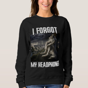 Human By Chance Alpha By Choice Funny Werewolf Wol Sweatshirt