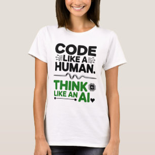 Human-Centred Design AI Collaboration Design T-Shirt