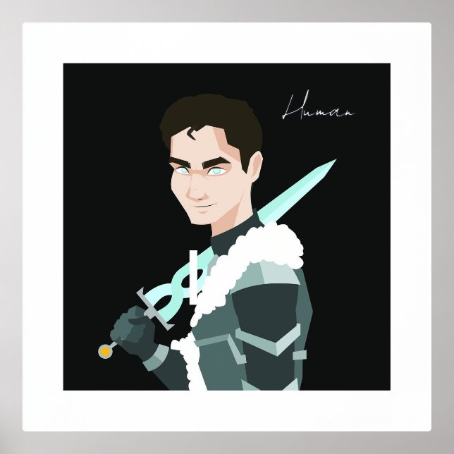 Human Character   Foil Prints (Front)