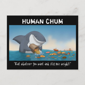 Human Chum Postcard