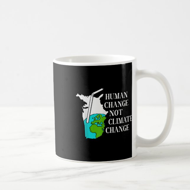 Human Climate Change Global Warming Environmental  Coffee Mug (Right)
