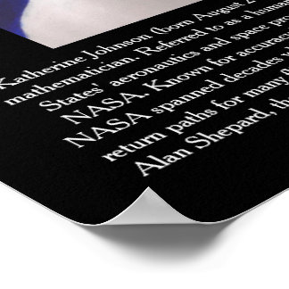 Human Computer: Katherine Johnson Poster