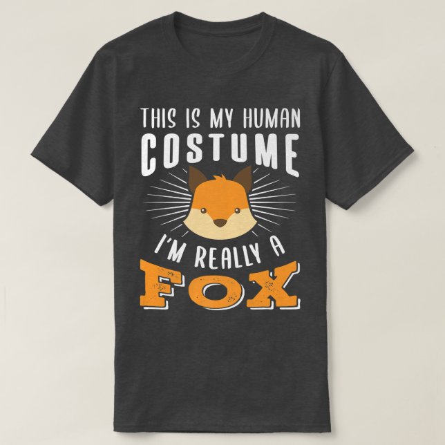 Human Costume Fo Comic Design T-Shirt (Design Front)