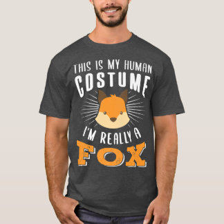 Human Costume Fo Comic Design T-Shirt