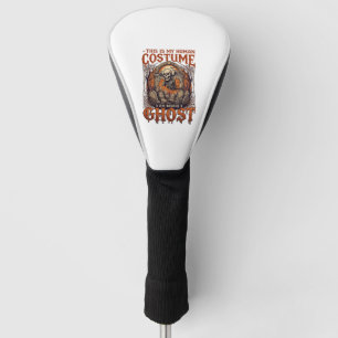 Human Costume Ghost Skeleton Graveyard Moon Hallow Golf Head Cover