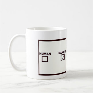 human/dancer coffee mug