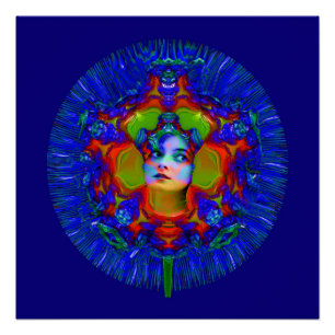 Human Dandelion Poster