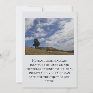 Human Desire Postcard