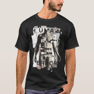 Human Error Deconstructed Figure Collage T-Shirt
