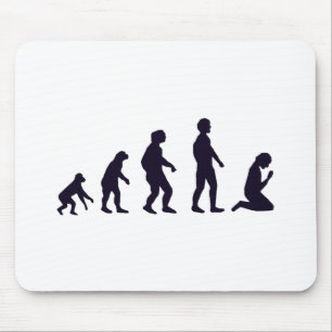 HUMAN EVOLUTION, figures, gifts Mouse Pad
