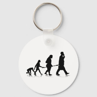 Human Evolution Key Ring