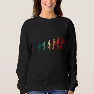 Human Evolution Outdoor Game Golf Course Sweatshirt