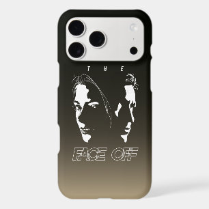 Human Face-off Silhouette Art