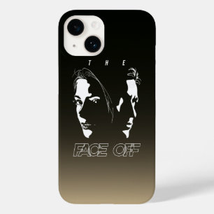 Human Face-off Silhouette Art Case-Mate iPhone 14 Case