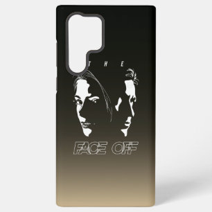 Human Face-off Silhouette Art Samsung Galaxy Case