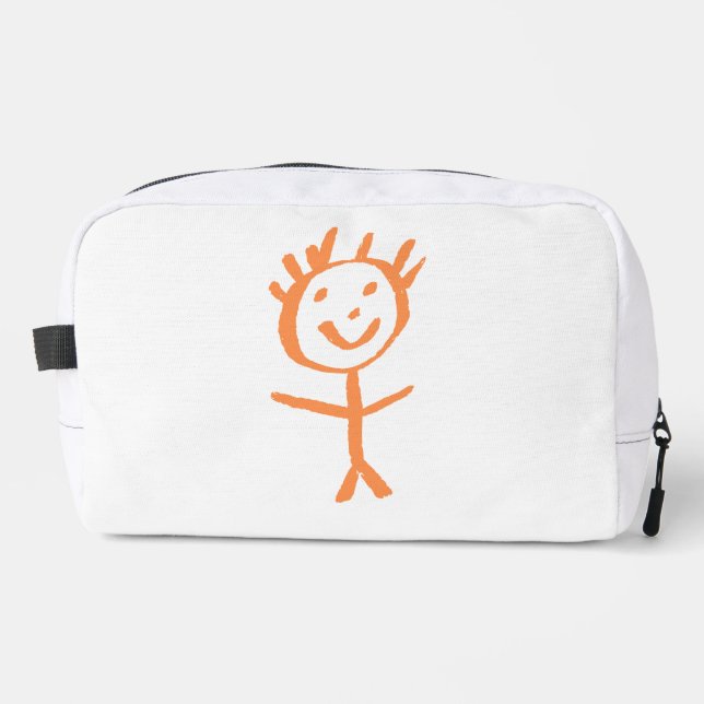 human figurine dopp kit (Front)