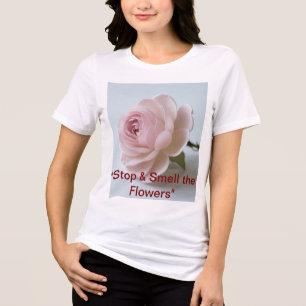 "Human Flower Art T-Shirt" Tri-Blend Shirt