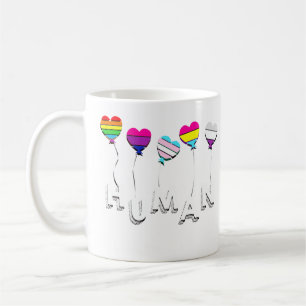 Human - Gay Lesbian Bisexual Transgender Pansexual Coffee Mug