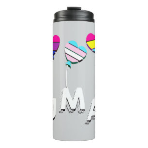Human - Gay Lesbian Bisexual Transgender Pansexual Thermal Tumbler