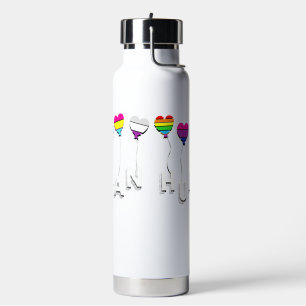 Human - Gay Lesbian Bisexual Transgender Pansexual Water Bottle