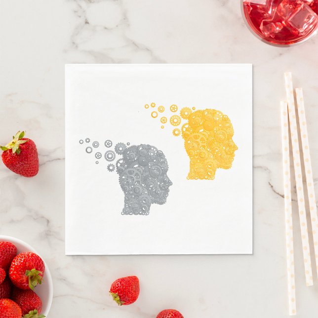 Human Head Gears Napkin (Creator Uploaded)