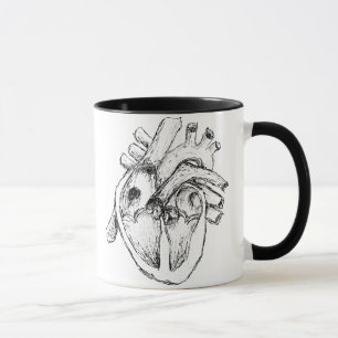 Human Heart Mug