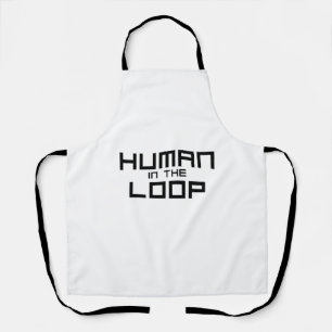 Human in the Loop Minimalist Industrial Apron