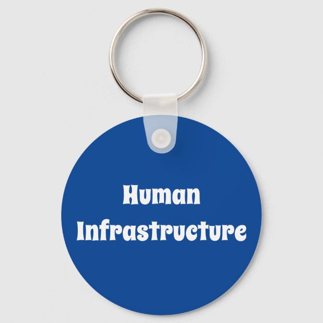 Human Infrastructure Key Ring (Front)
