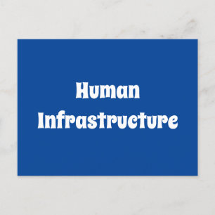 Human Infrastructure Postcard