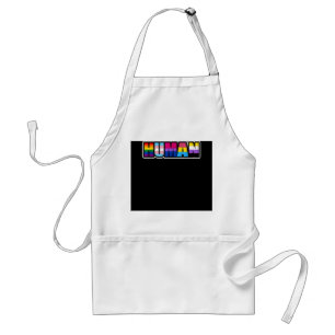 HUMAN LGBT Flag Gay Pride Month Transgender Standard Apron