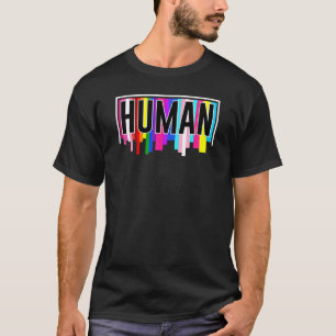 Human Lgbt Q Proud Ally Gay Pride Lgbt T-Shirt