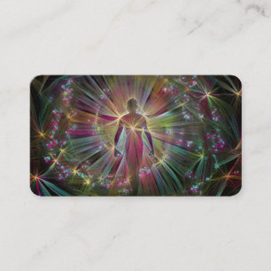 Human light business card
