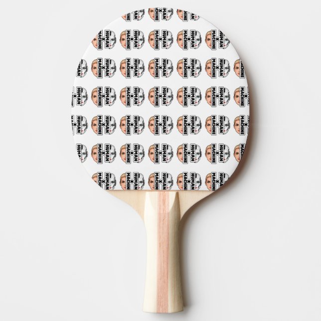 HUMAN × MACHINE PING PONG PADDLE (Front)