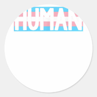 Human Men Shirt Gay Pride TShirt Proud Gay Pride  Classic Round Sticker