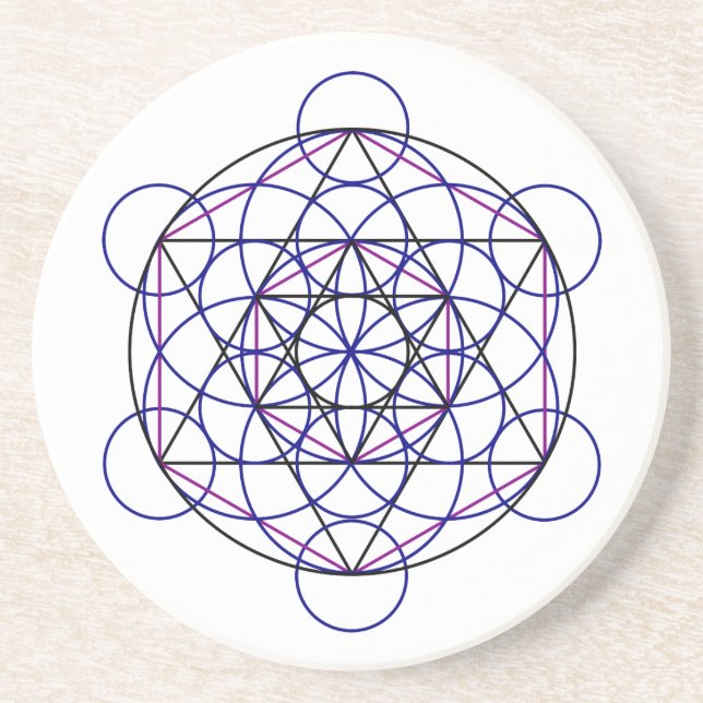 Human Merkaba Energy Field from our 7 Chakras Coaster (Front)
